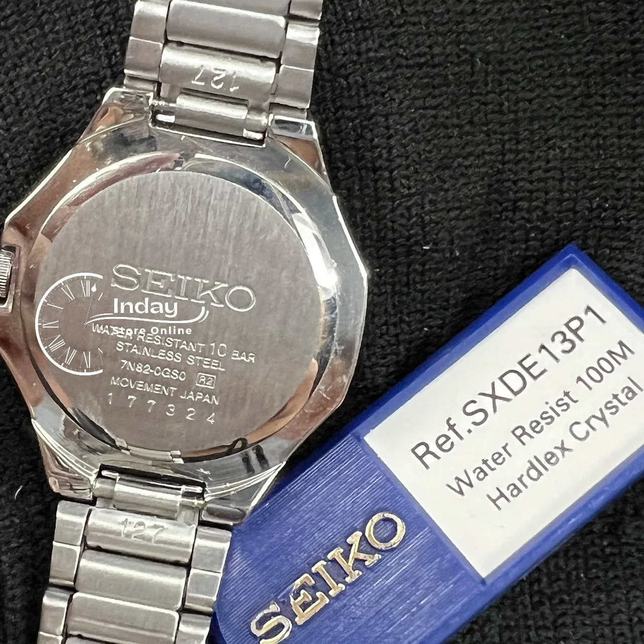 Seiko Women's Watch SXDE13P1 Stainless Steel Band Battery Operated
