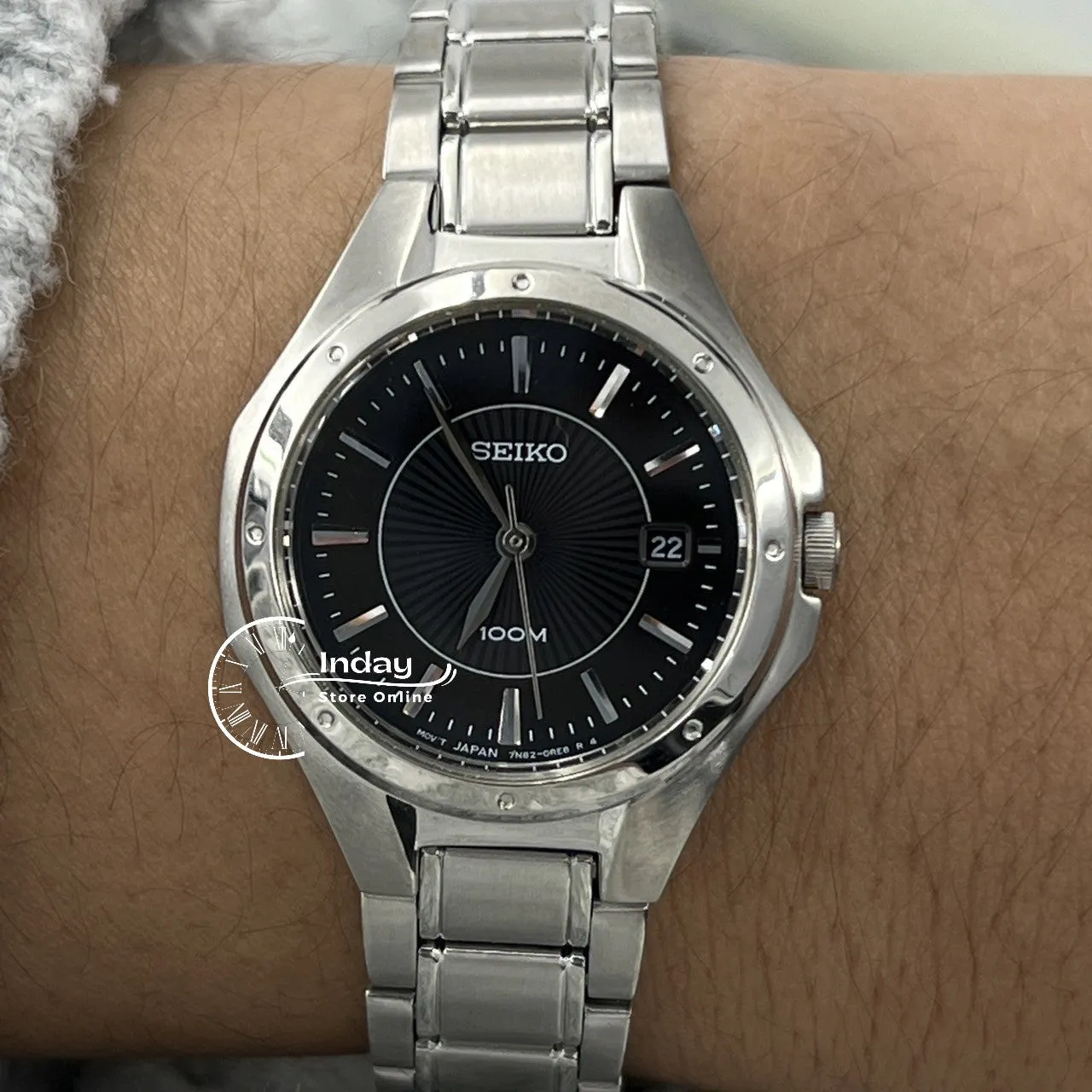 Seiko Women's Watch SXDE13P1 Stainless Steel Band Battery Operated