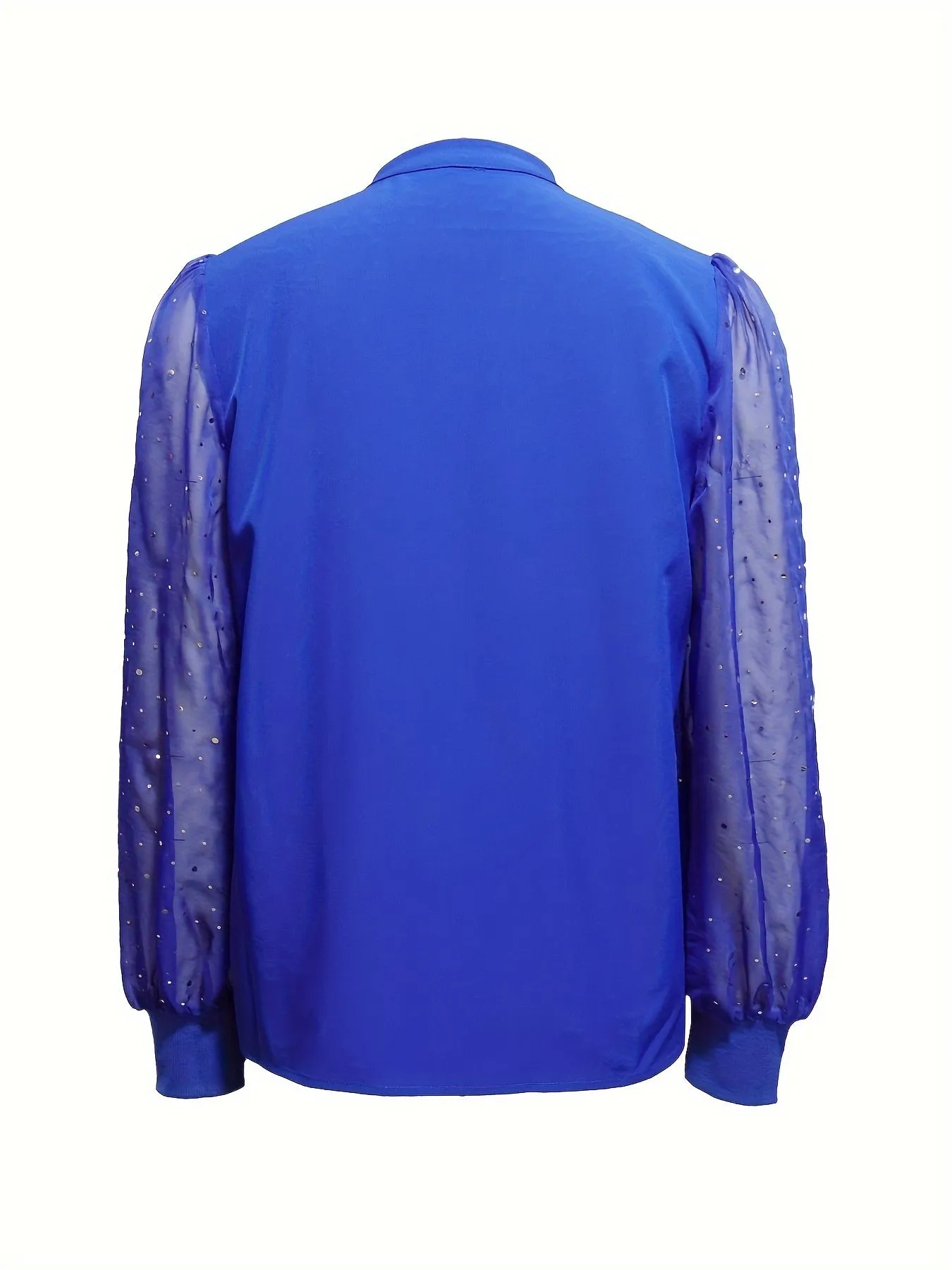 Sequin Aura™ | Women's Formal Blouse | Long Sleeve, Sequin Detail, Lightweight Fabric