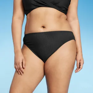 Shade & Shore Women's Ribbed Cheeky Bikini Bottom AFU92