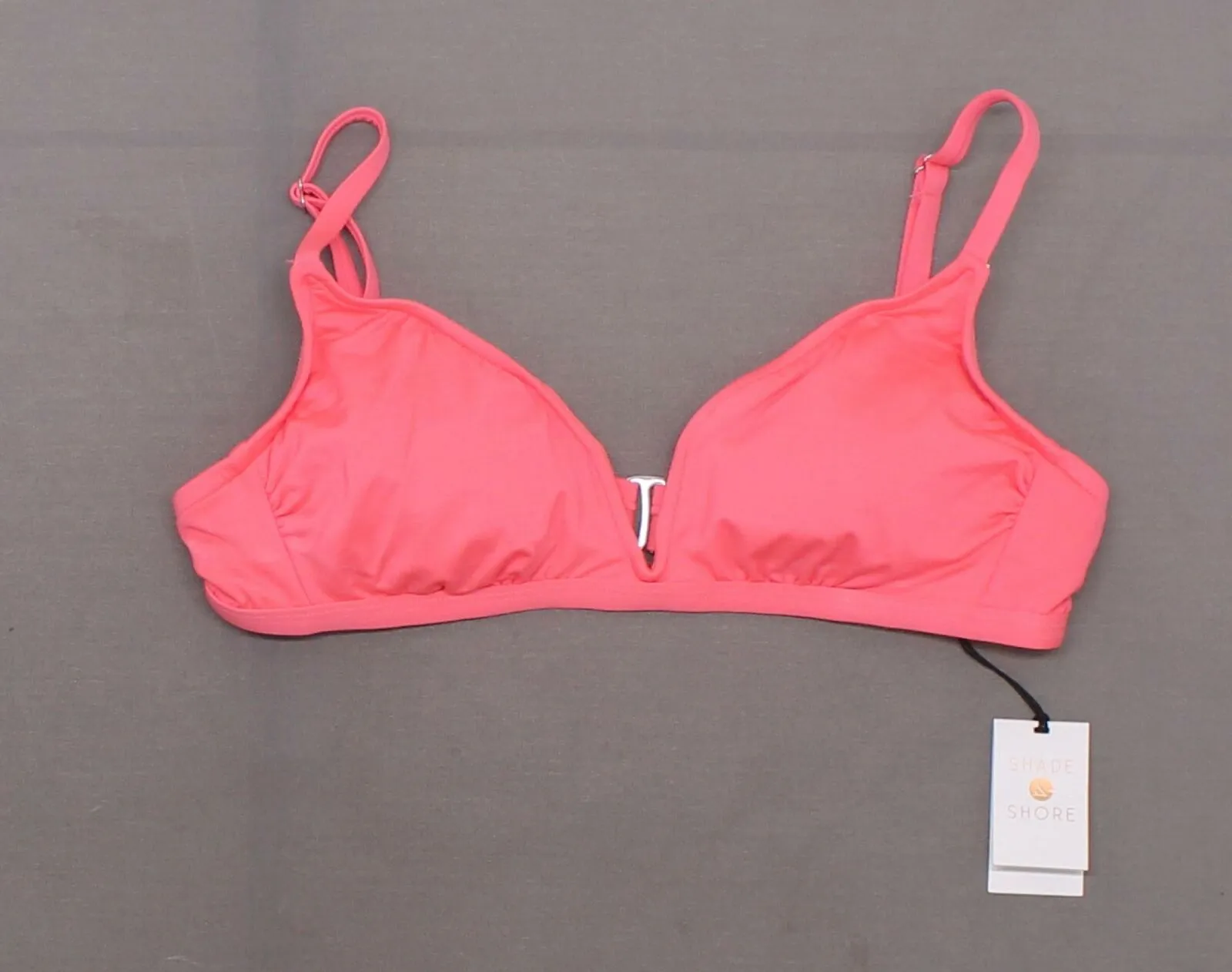 Shade & Shore Women's V-Wire Bralette Bikini Top