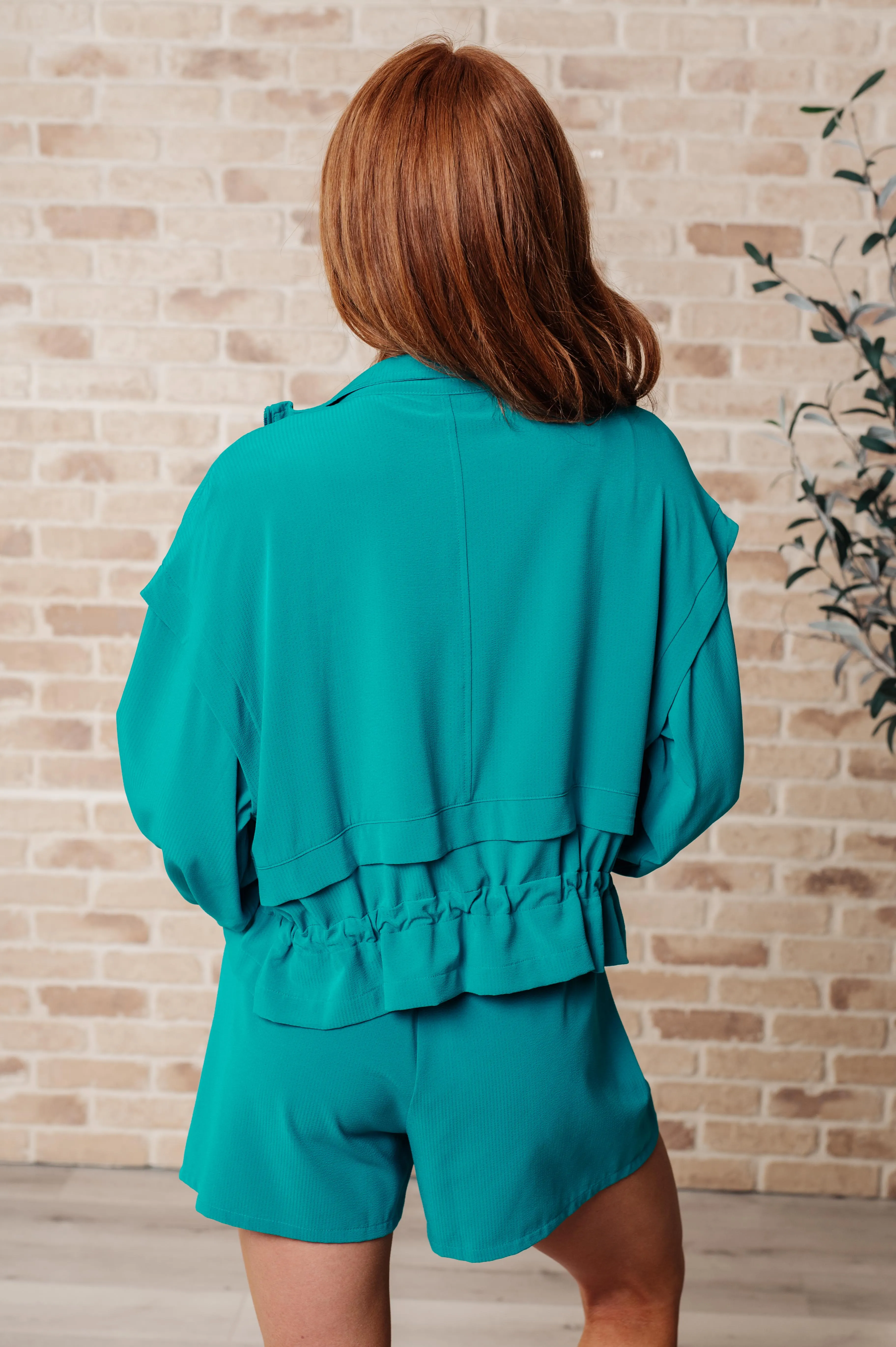She's Got Game Shorts in Ocean Teal
