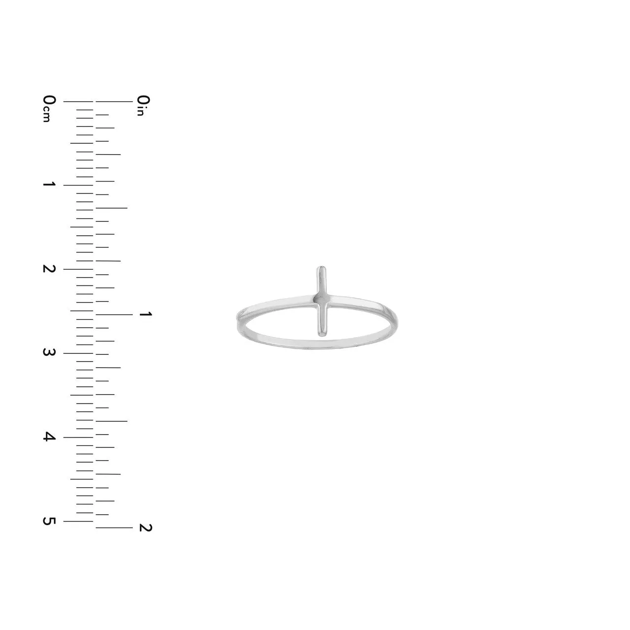 Sideways Cross Ring