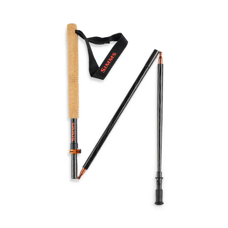 Simms Pro Wading Staff Black