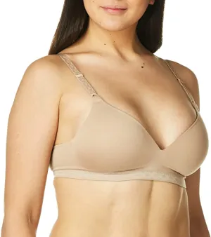 Simply Perfect by Warner's Women's Super Soft Wirefree Bra, Almond, 36C