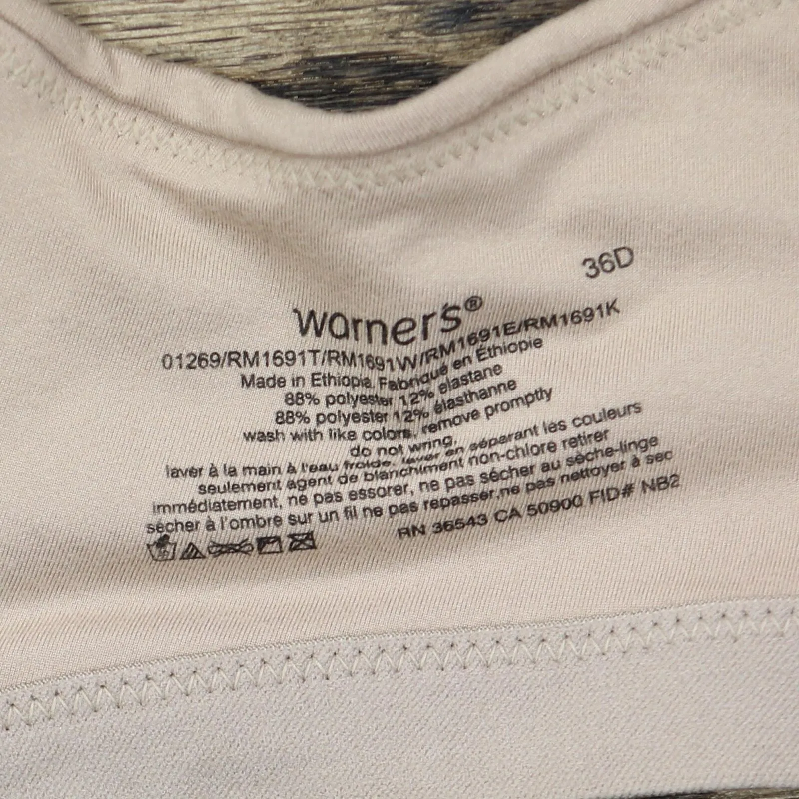 Simply Perfect by Warner's Women's Super Soft Wirefree Bra RM1691T Brown 36D