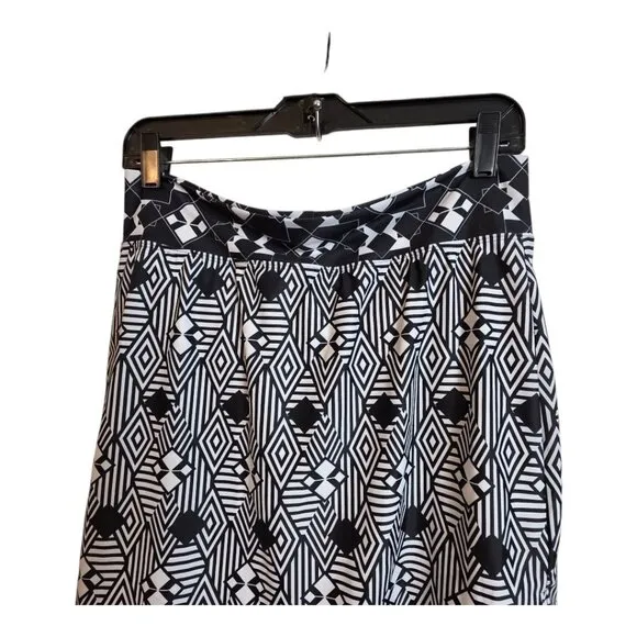 Skort Obsession Women's Mini Skort Tennis Golf Black &amp; White Pockets Large