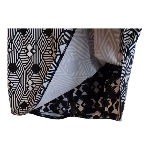 Skort Obsession Women's Mini Skort Tennis Golf Black &amp; White Pockets Large