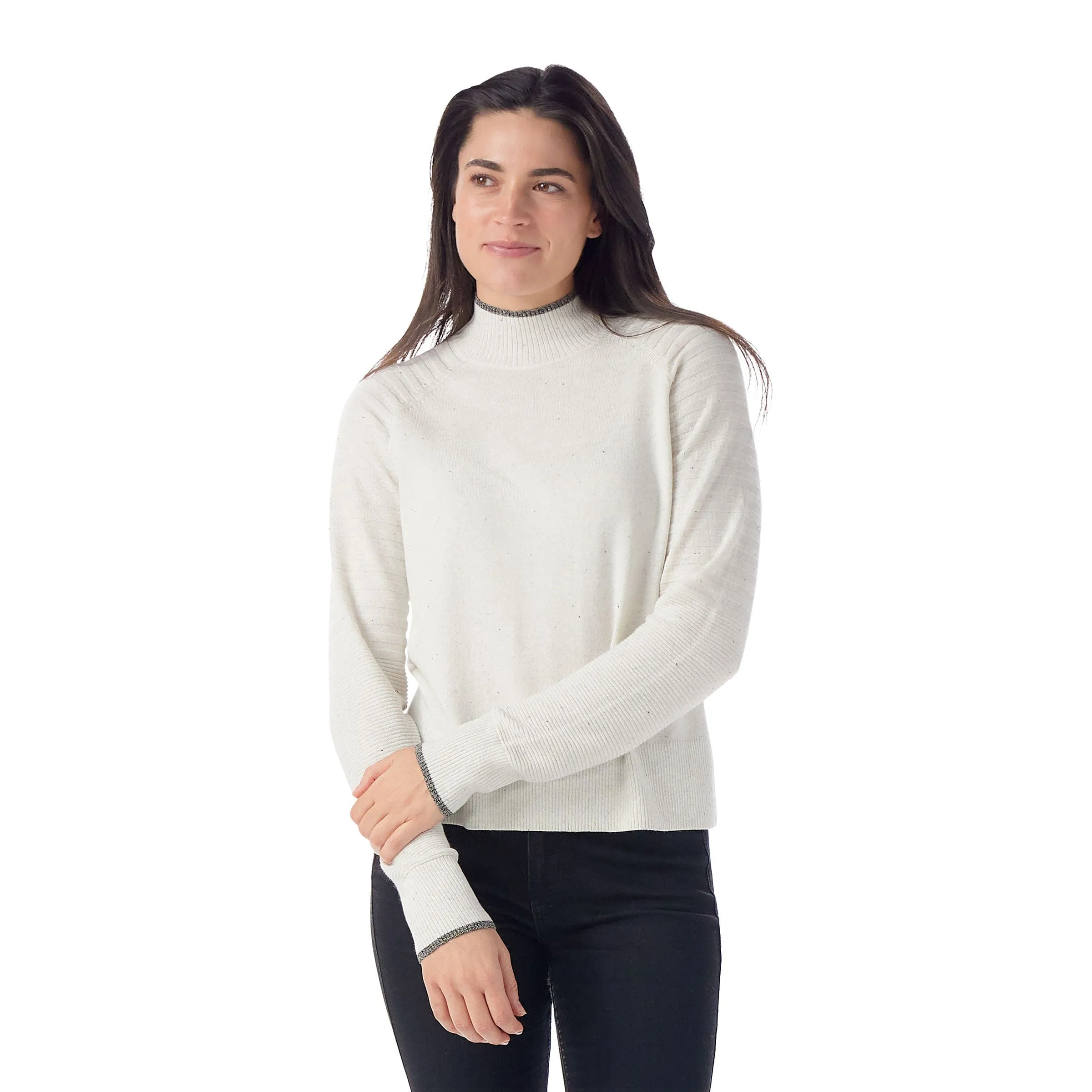 Smartwool Womens Edgewood Mock Neck Sweater