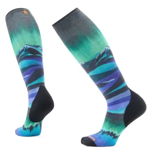 Smartwool Women's Ski Targeted Cushion Compression Print Over The Calf Socks 2025