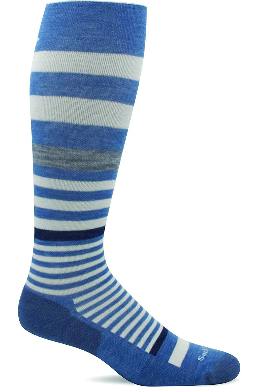 Sockwell Women's Orbital Stripe Graduated Compression Sock