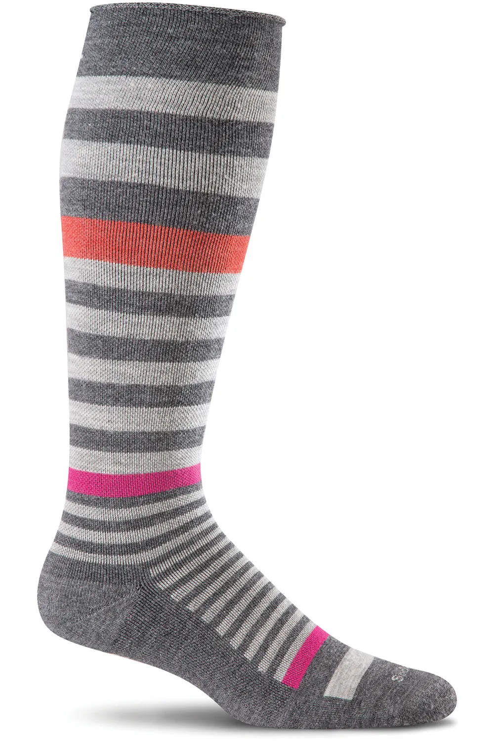 Sockwell Women's Orbital Stripe Graduated Compression Sock