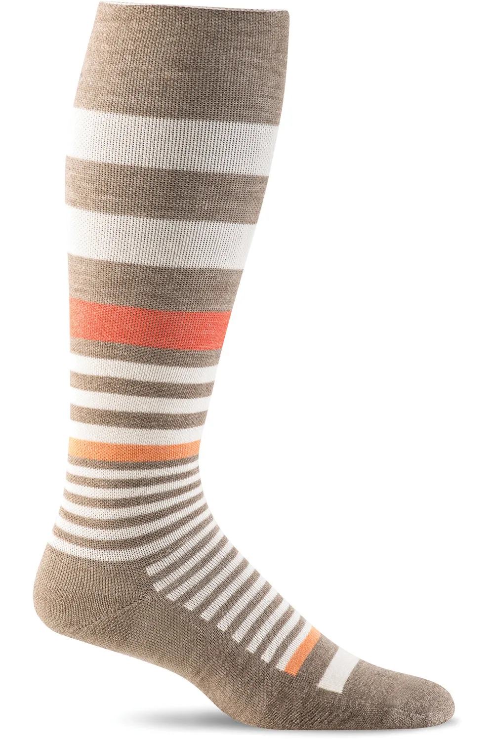 Sockwell Women's Orbital Stripe Graduated Compression Sock