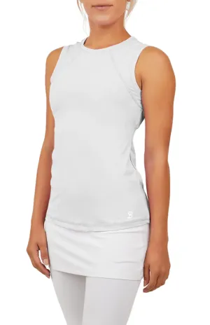 Sofibella Women’s Sleeveless - UV Colors - White