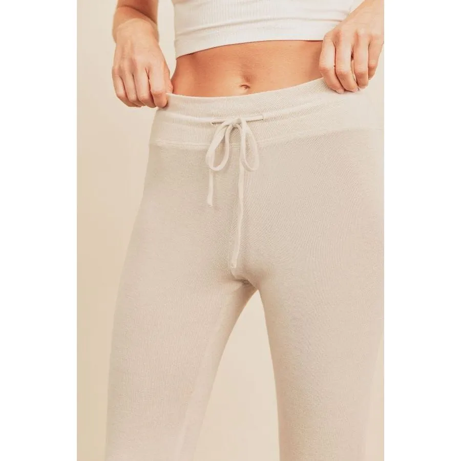 Soft Knit Drawstring Jogger