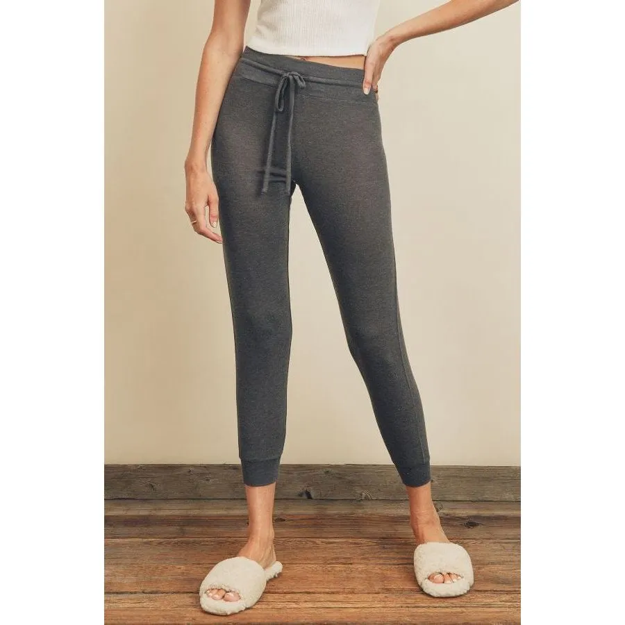 Soft Knit Drawstring Jogger