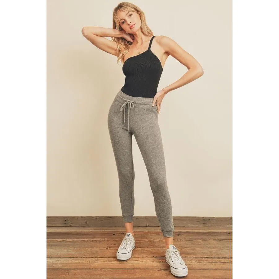 Soft Knit Drawstring Jogger