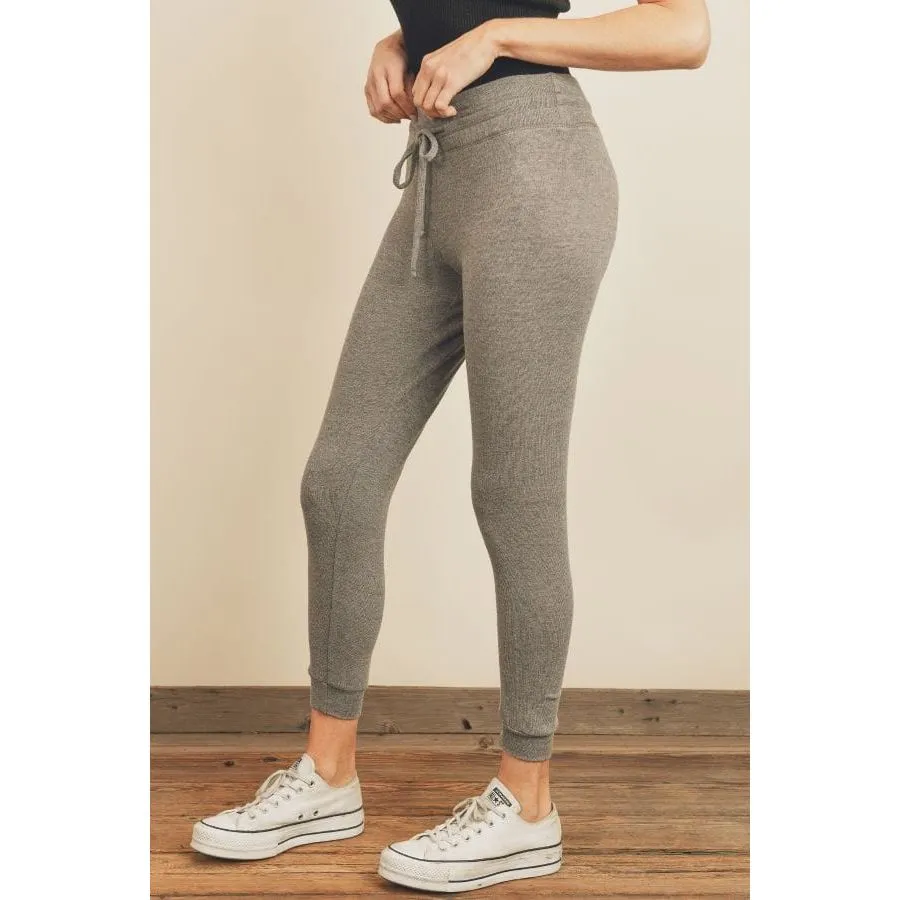 Soft Knit Drawstring Jogger