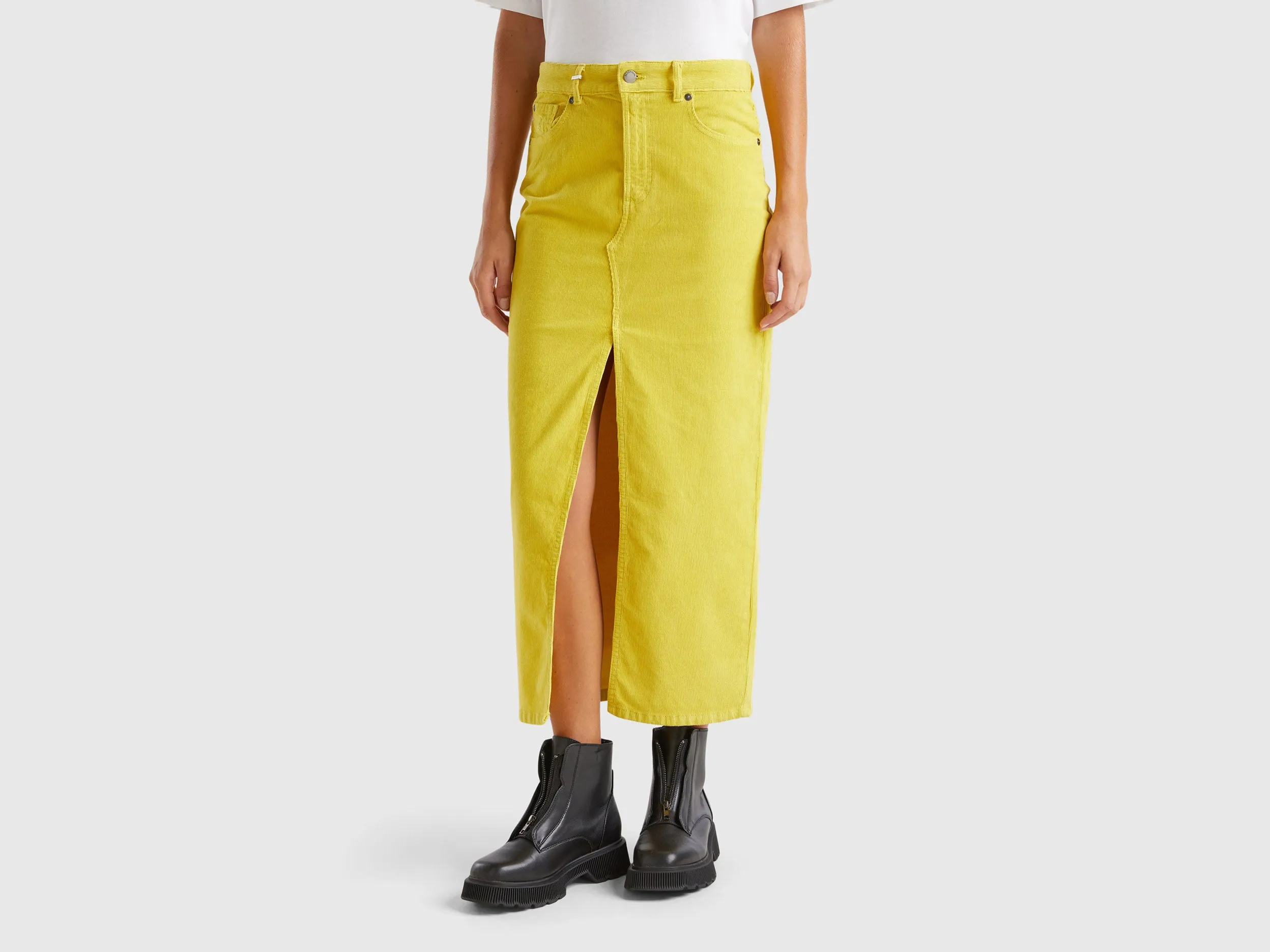 Solid Regular Fit Skirt
