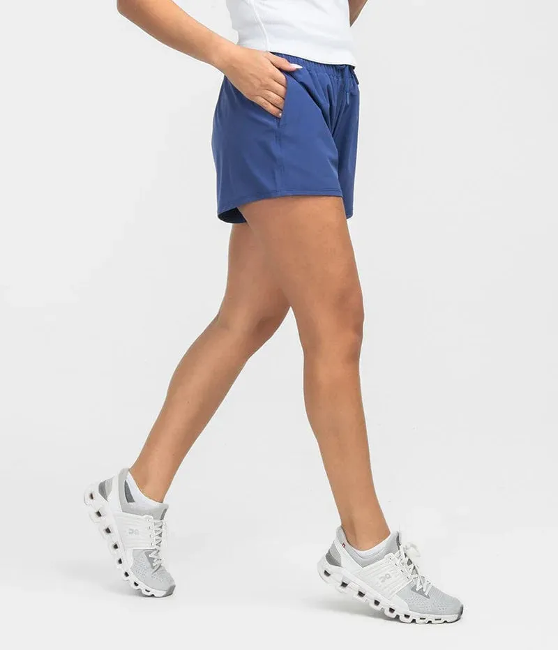 Southern Shirt Womens Lined Hybrid Shorts - Nautical Night