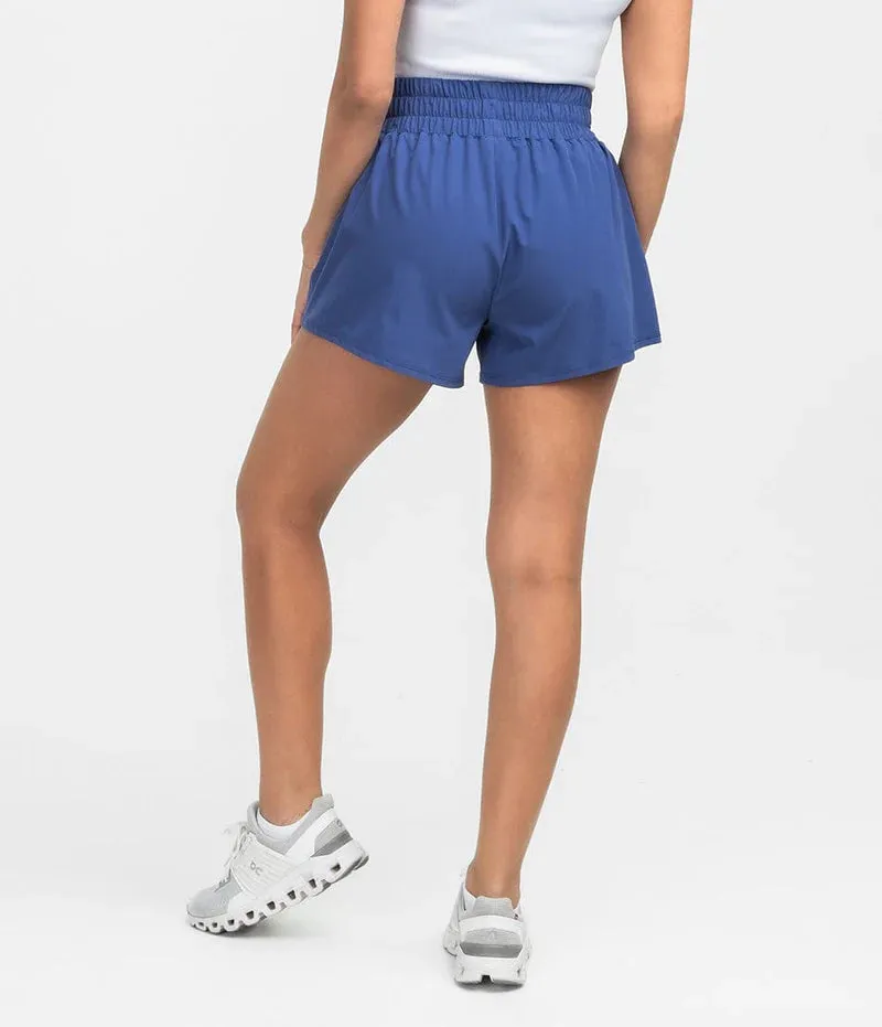Southern Shirt Womens Lined Hybrid Shorts - Nautical Night