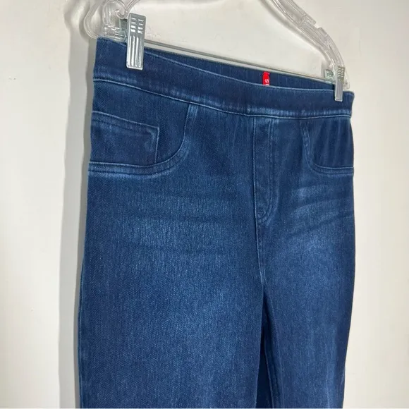 Spanx Jean-ish Ankle Leggings Twilight Rinse Sz L