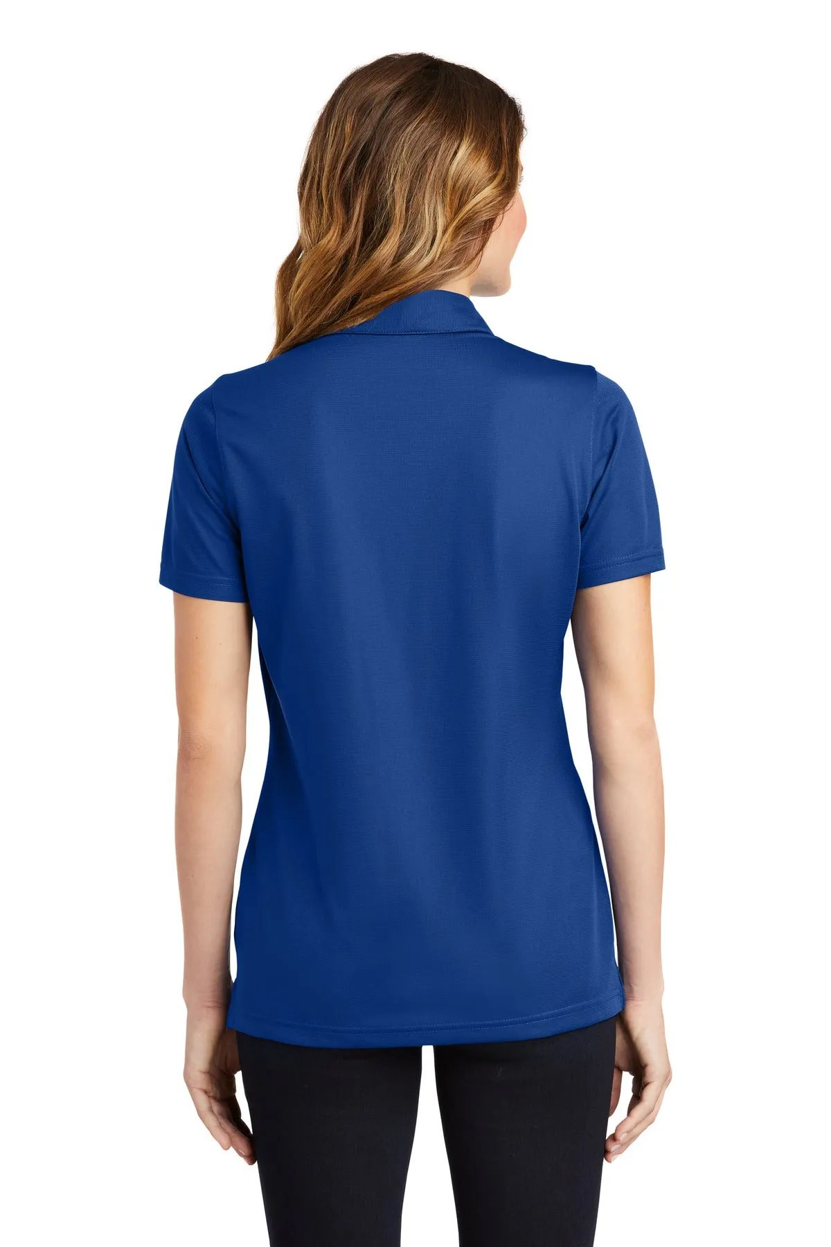 Sport-Tek Women's PosiCharge Active Textured Polo. LST690 True Royal