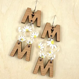 Spring Floral Mom Acrylics -Mother's Day Earrings