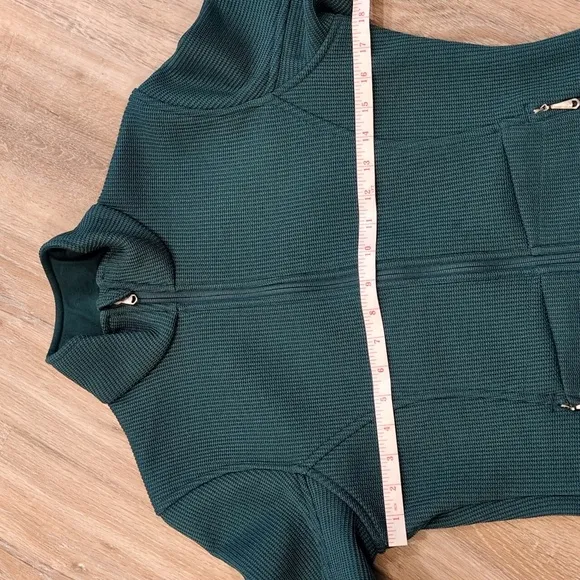 Spyder Women's Green Zip-up Jacket size M
