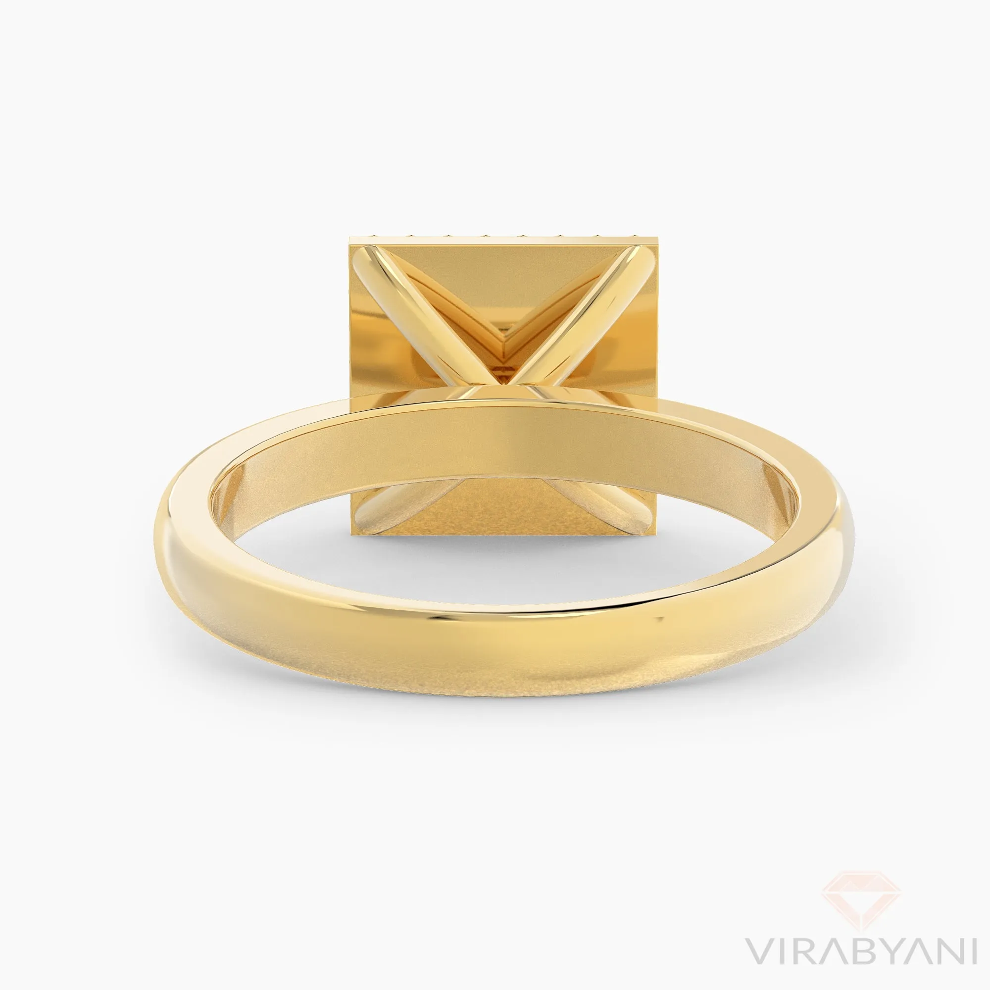Square Shaped AMoré Pavé Ring With 0.60 ct. Diamonds