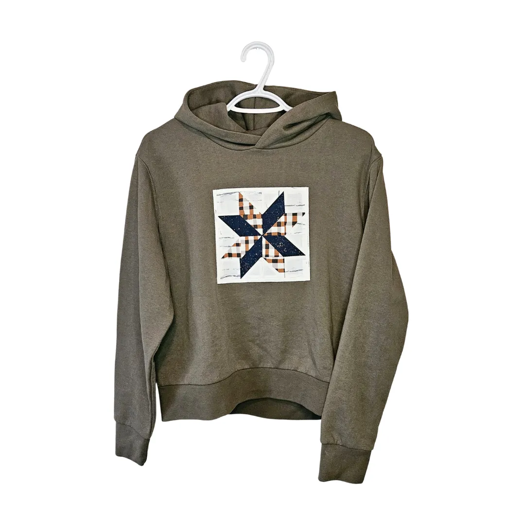 Star Patchwork Hoody