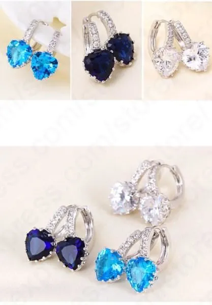 Sterling Silver Cubic Z Earrings