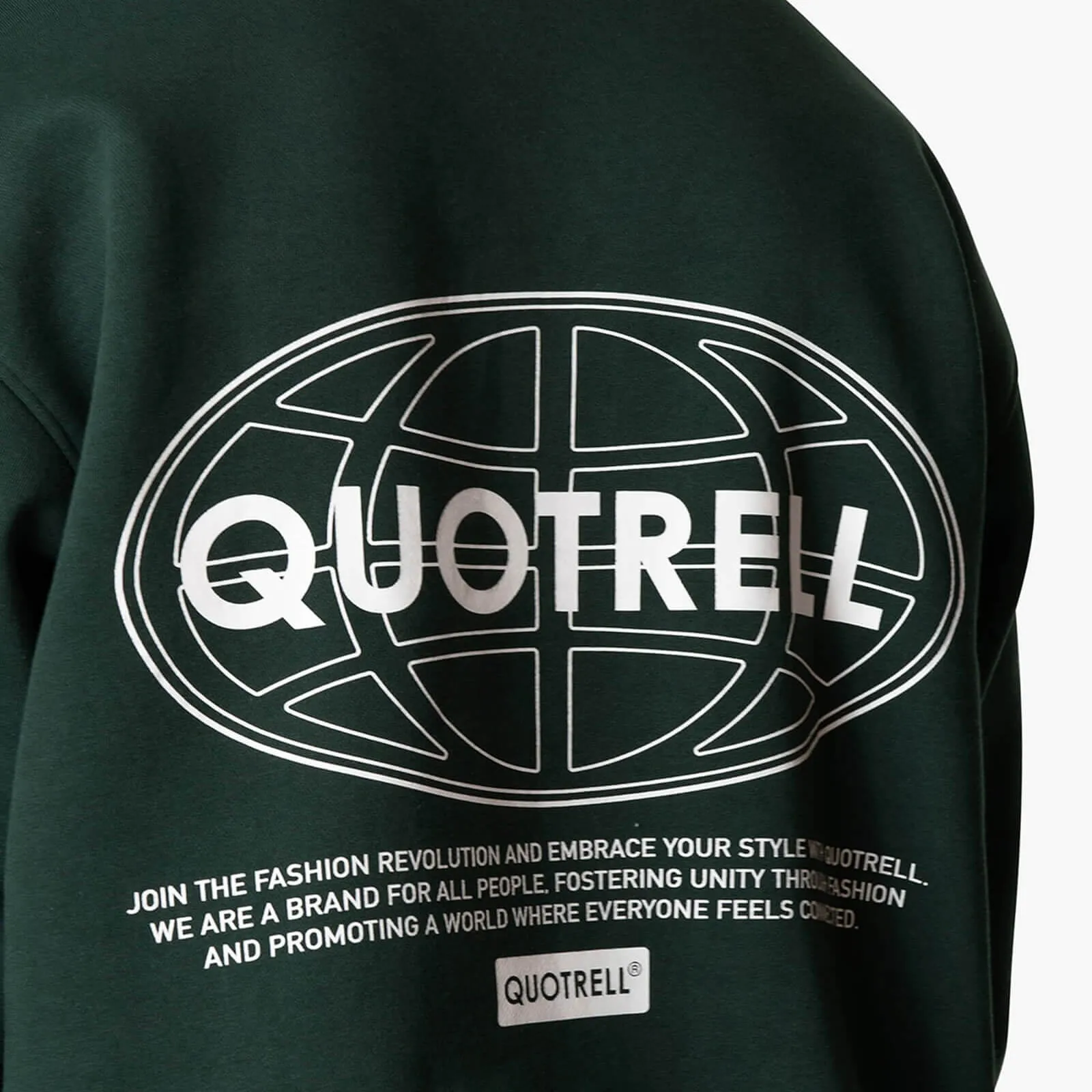 STRATIX CREWNECK | PETROL/WHITE