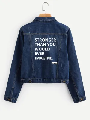 STRONGER Denim Jacket