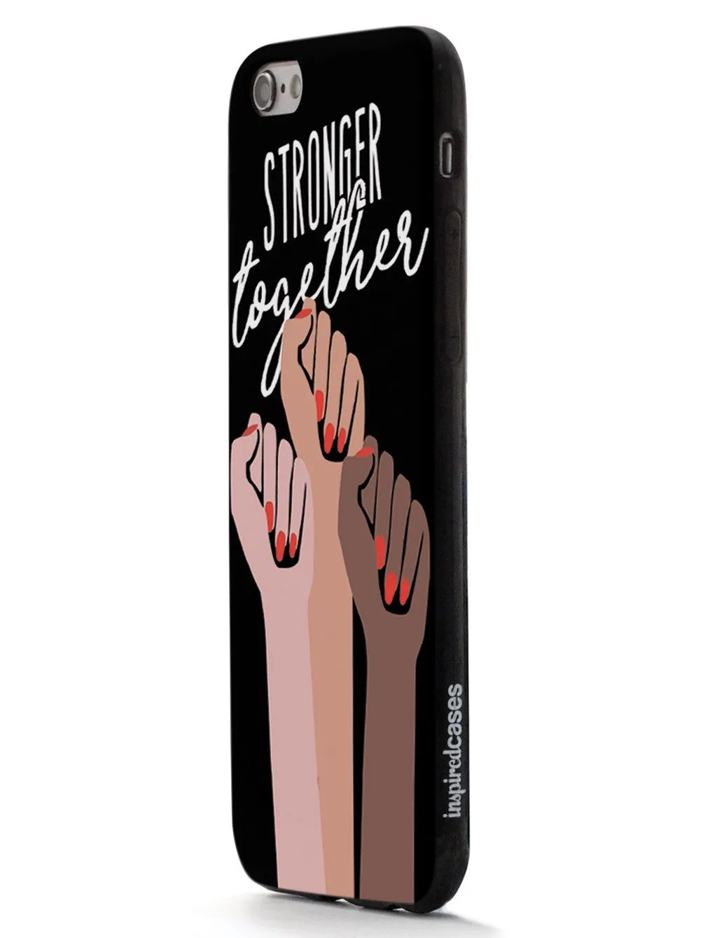 Stronger Together - Women's March Solidarity - Black Case
