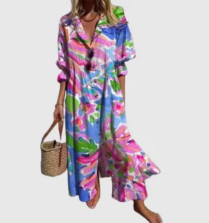 Summer Belle™ | Women's Casual Short Sleeve Dress | Lightweight Fabric, Breathable Design & Comfortable Fit