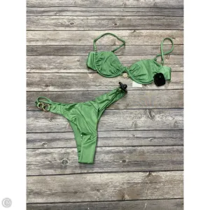 Swimsuit 2pc By Cme In Green, Size: S