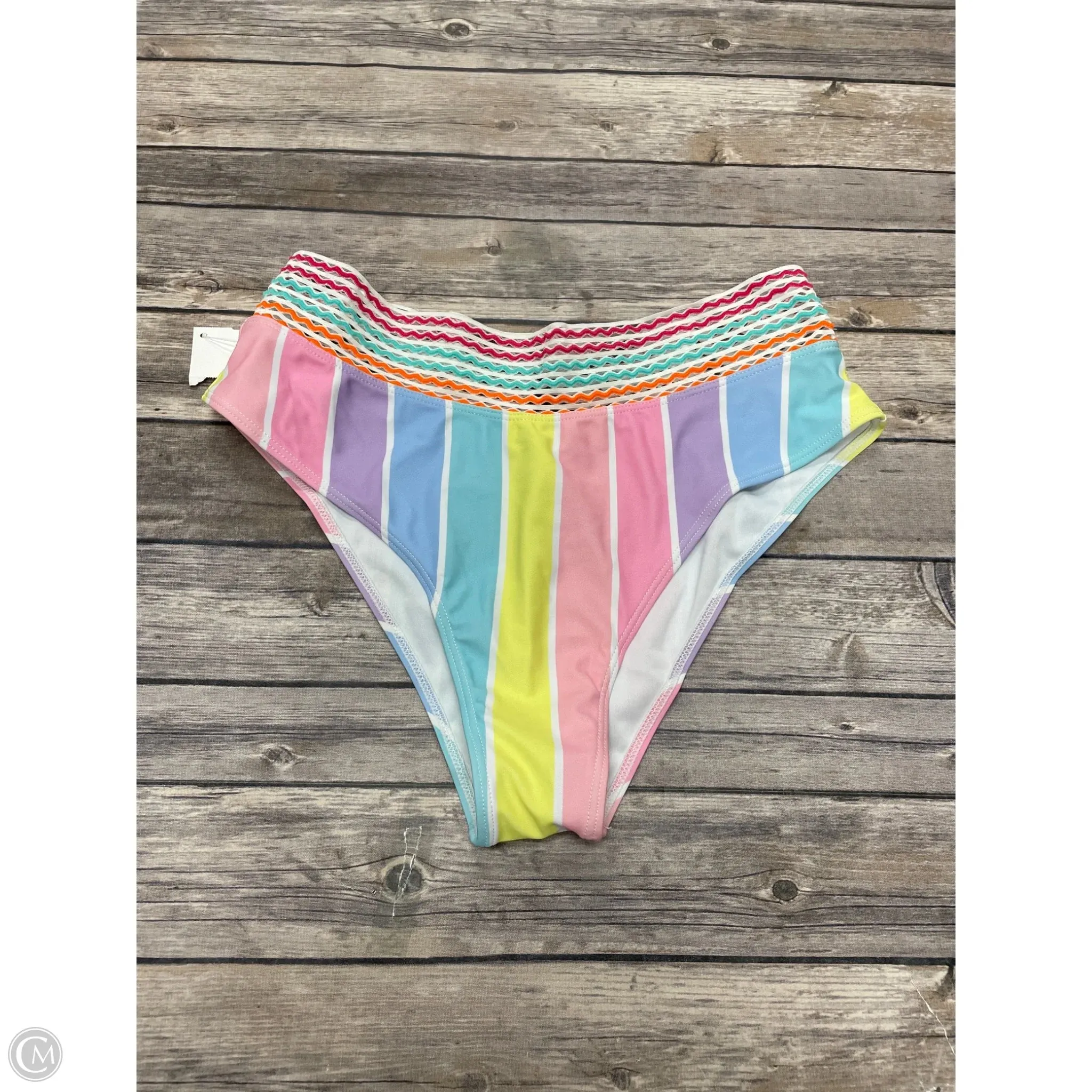 Swimsuit 2pc By Cmf In Multi-colored, Size: L