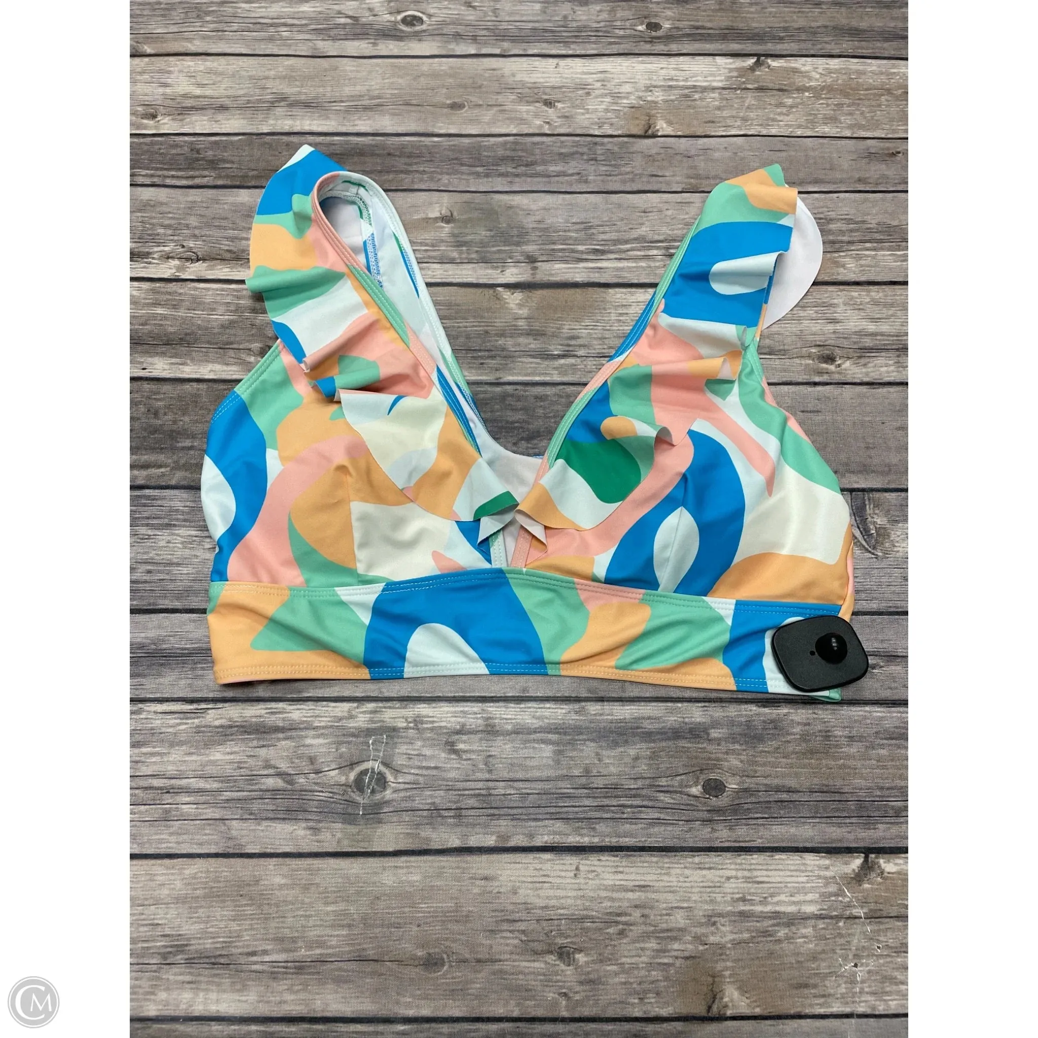 Swimsuit 2pc By Cmf In Multi-colored, Size: L