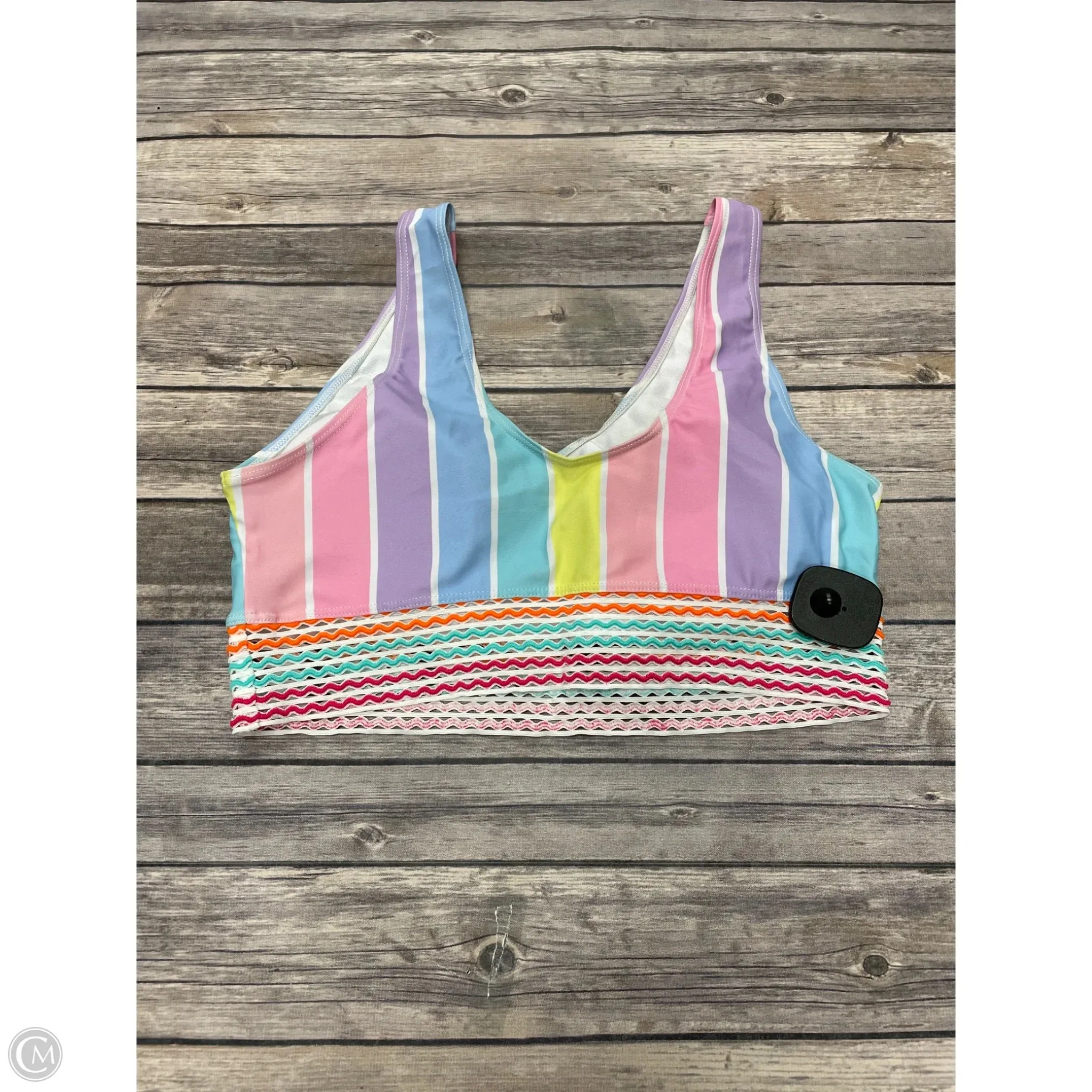 Swimsuit 2pc By Cmf In Multi-colored, Size: L