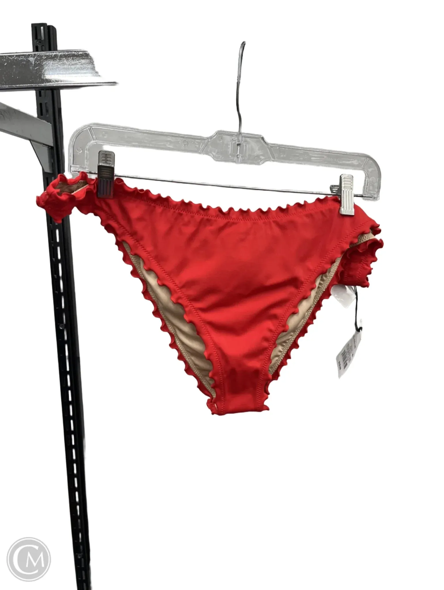 Swimsuit Bottom By Shade & Shore In Red, Size: Xl