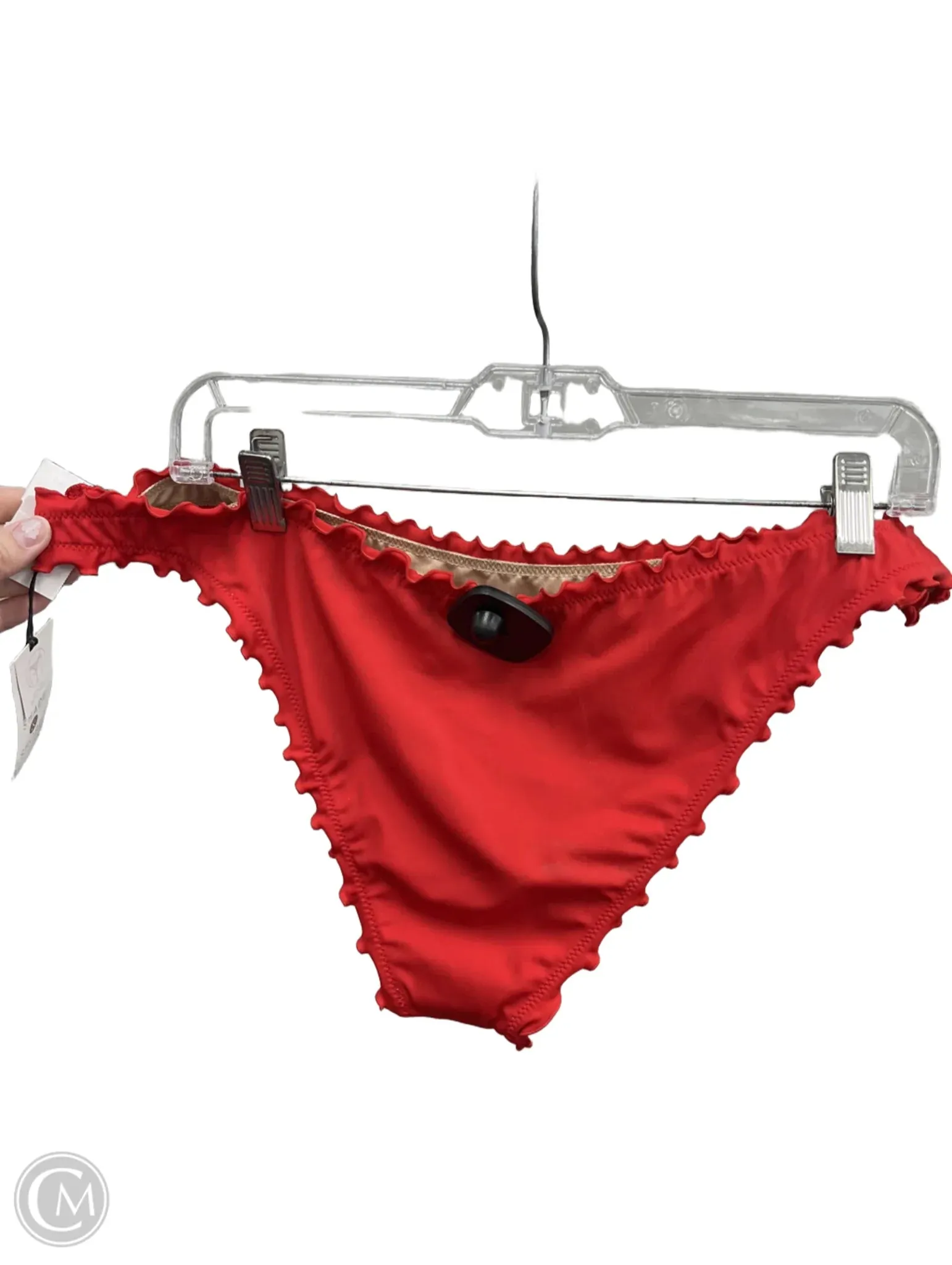 Swimsuit Bottom By Shade & Shore In Red, Size: Xl