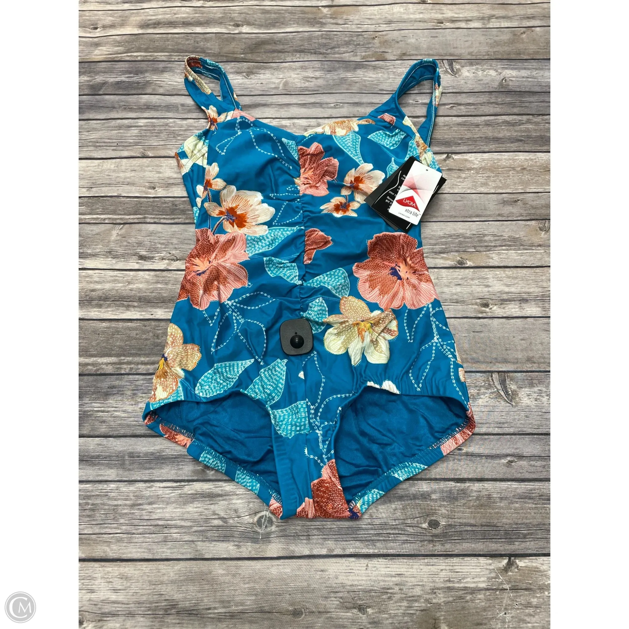 Swimsuit By Cme In Floral Print, Size: L