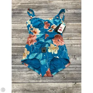 Swimsuit By Cme In Floral Print, Size: L