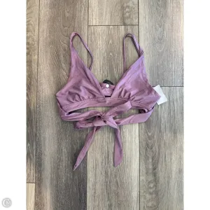 Swimsuit Top By Clothes Mentor In Purple, Size: M