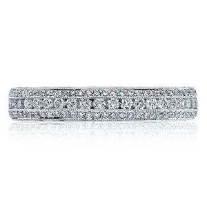 Tacori 1/2 Way Channel Set Women's Wedding Band HT2513RDB12X