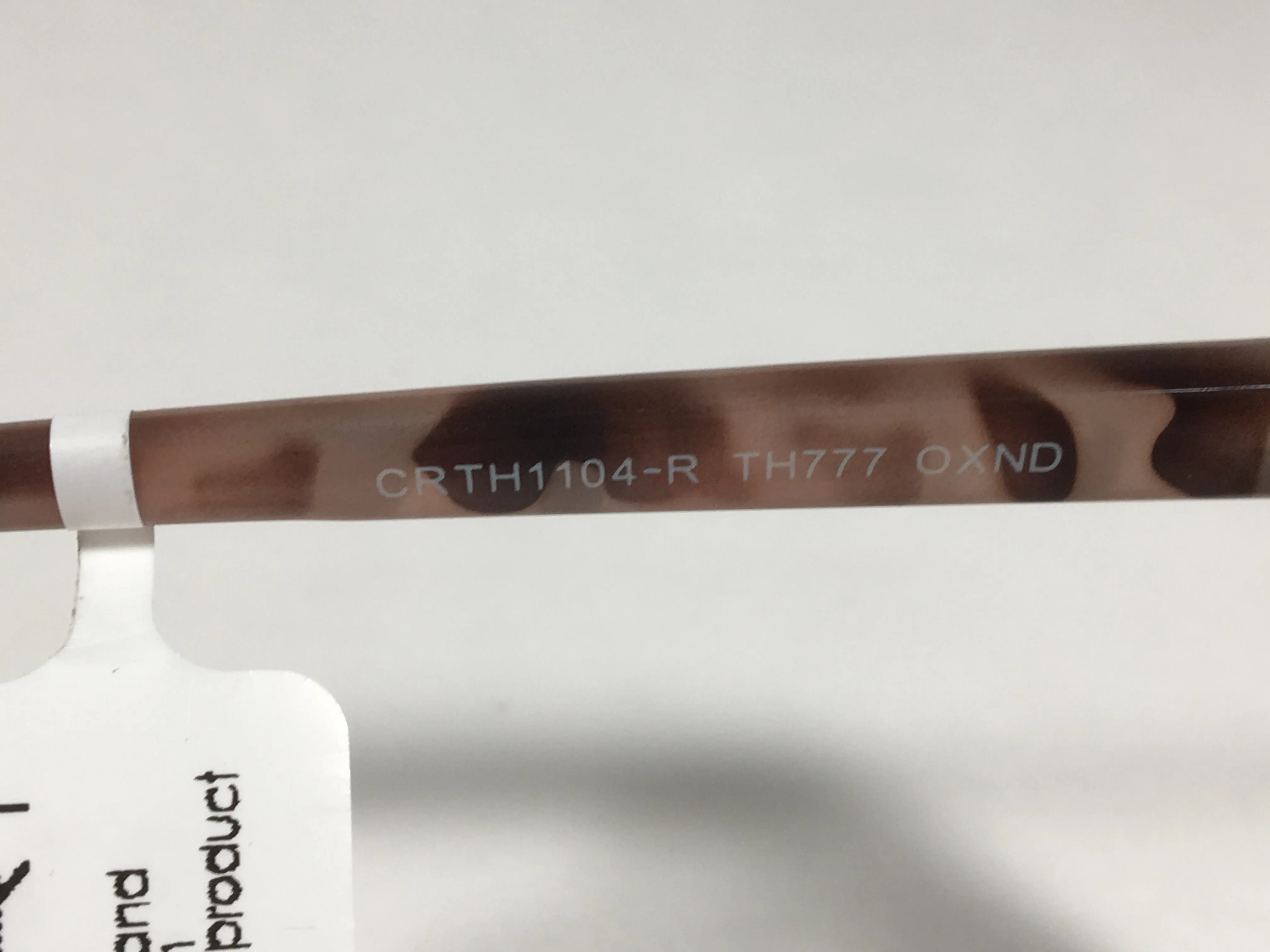 Tahari Cat Eye Sunglasses Two Tone Tan Milk Tortoise Brown Gradient Lens TH777 OXND