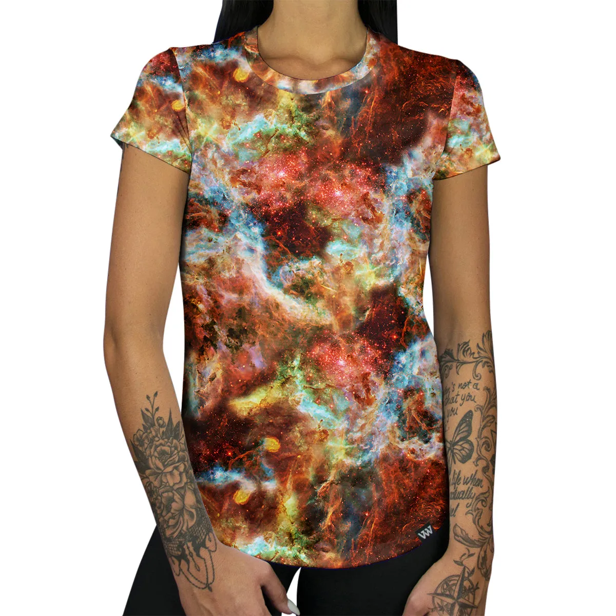 Tangerine Webs Women's Tee