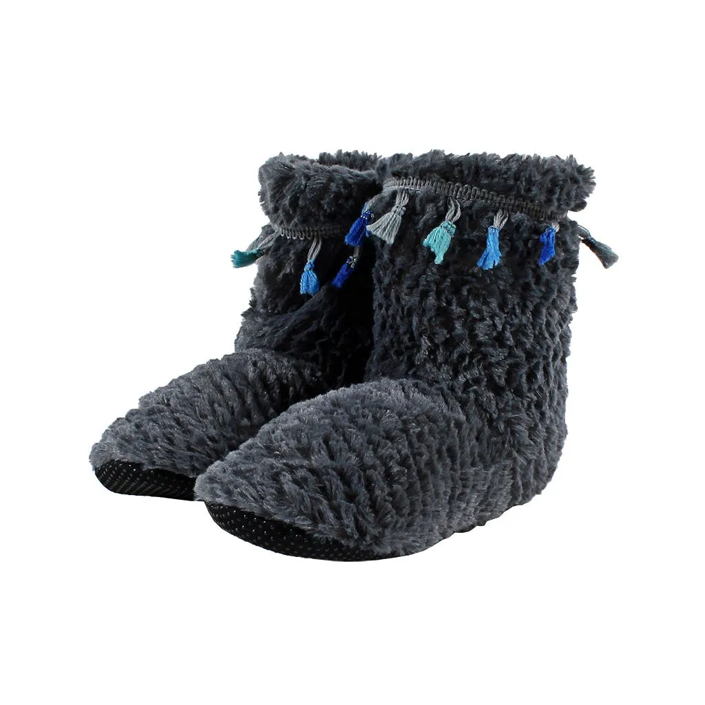 Tassel Sherpa Fleece Booties