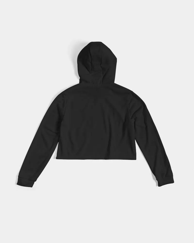 Techno Cropped Hoodie
